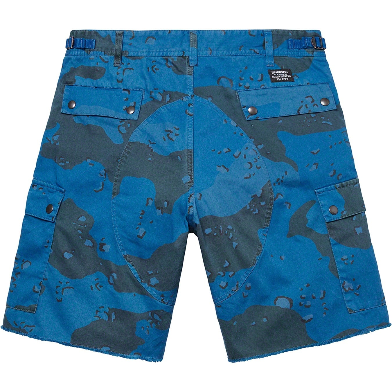 Overdyed Camo Cargo Short view 2